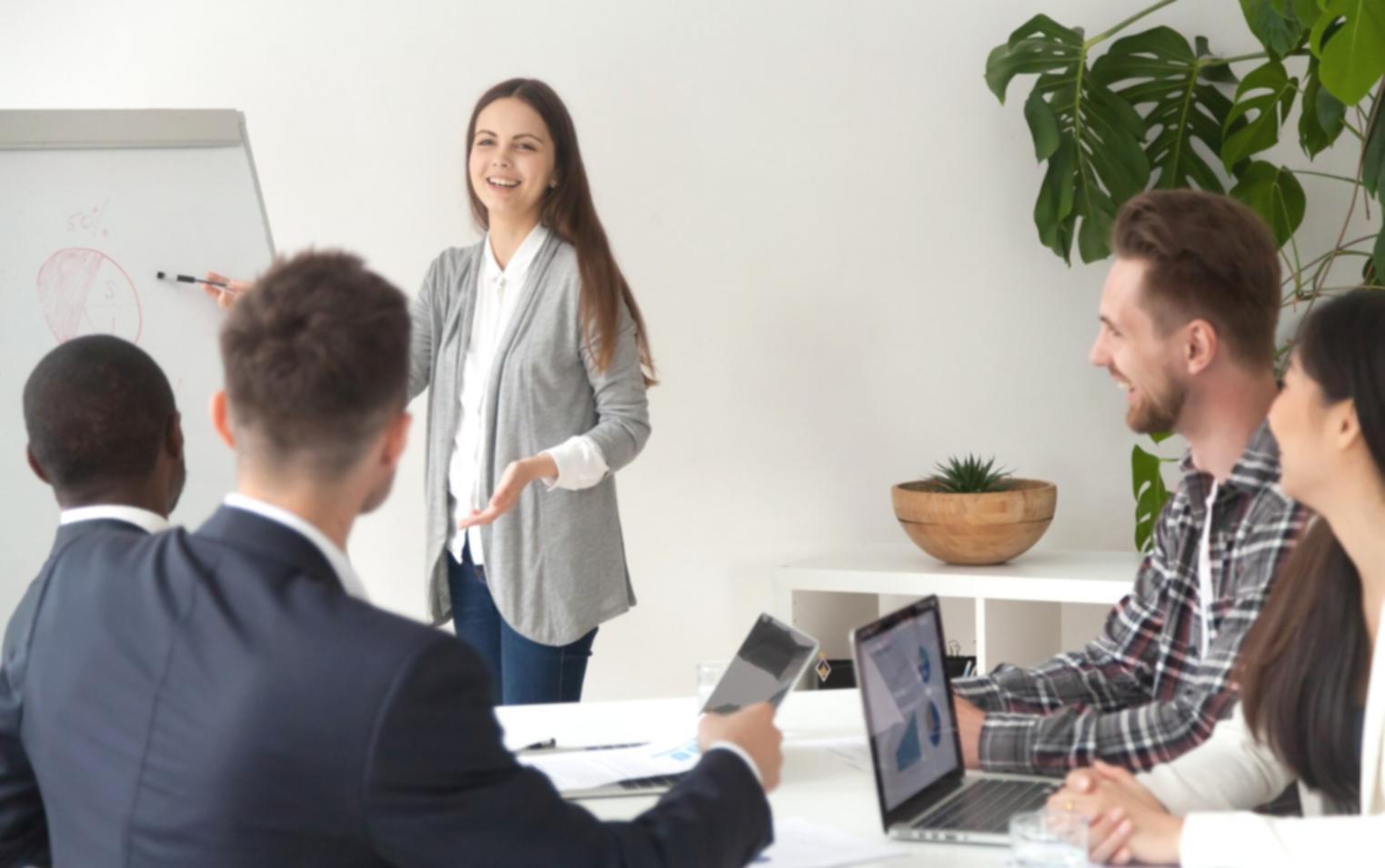 Professional financial consultation meeting